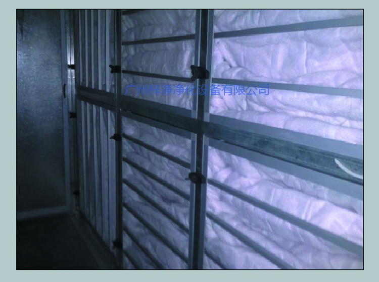 袋式中效過濾器在凈化空調(diào)中安裝效果 袋式中效過濾器在凈化空調(diào)中安裝效果